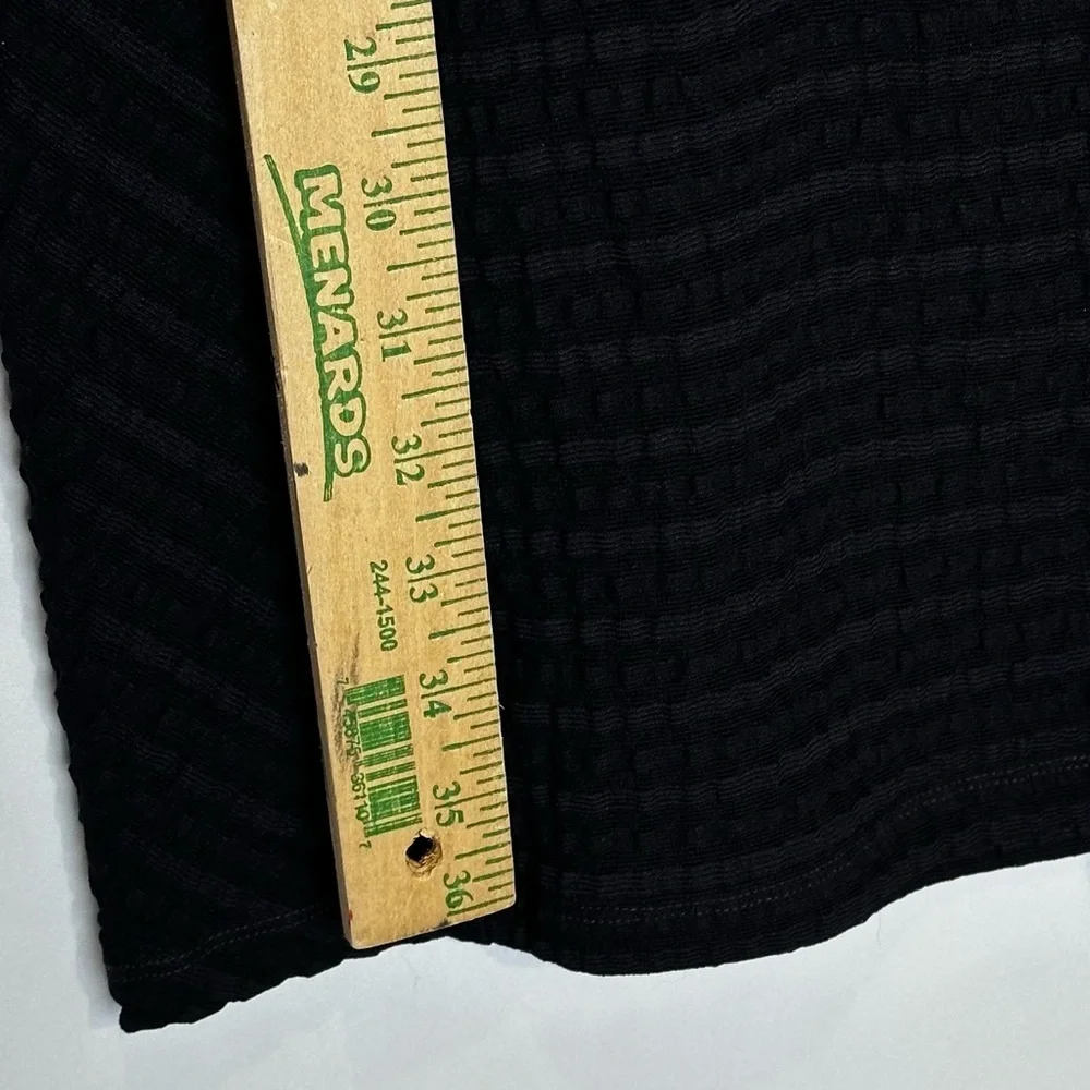 Maeve Anthropologie Black Fitted Stretchy LBD Dress Size XS Lined EUC